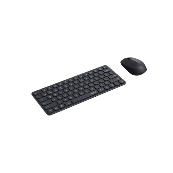 Rapoo X9010M Multi-Mode Wireless Ultra-Slim Desktop Combo Set Dark Grey