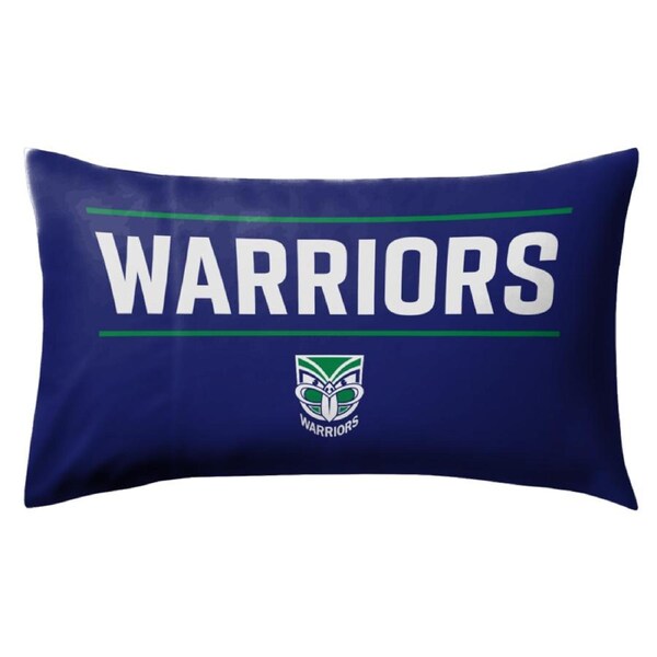 New Zealand NZ Warriors NRL Team Logo Double Sided Pillow Case