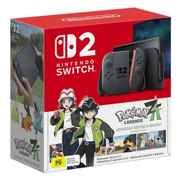 Nintendo Switch 2 Console Pokemon Legends Z-A Bundle
