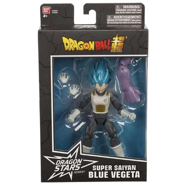 Dragon Ball Super Dragon Stars Super Saiyan Blue Vegeta Action Figure
