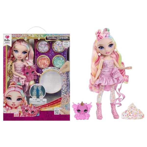 Rainbow High Rainbow Shimmers Bella Parker Fashion Doll with Slime