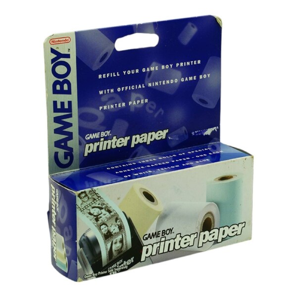 Gameboy Printer Paper 3 Pack