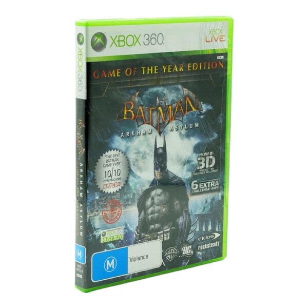 Batman Arkham Asylum (Game of the Year Edition) (Xbox 360)