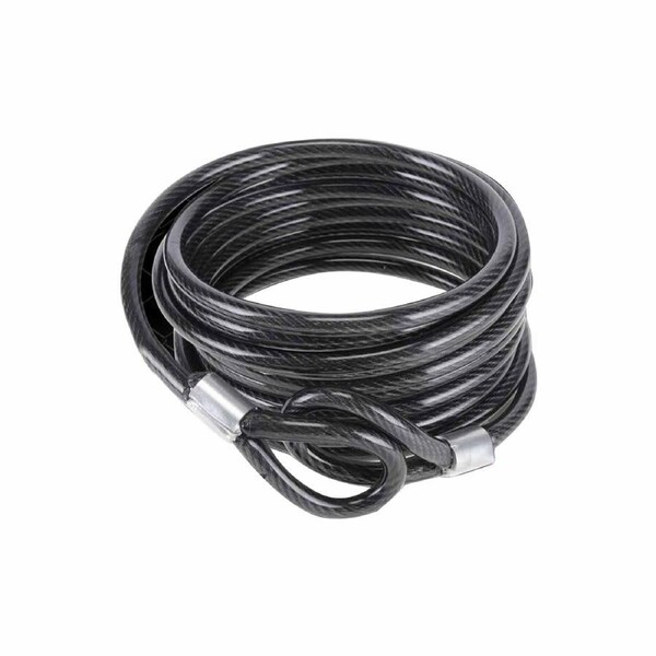 3m Security Cable Steel PVC Coated Heavy Duty Secure Self Coiling