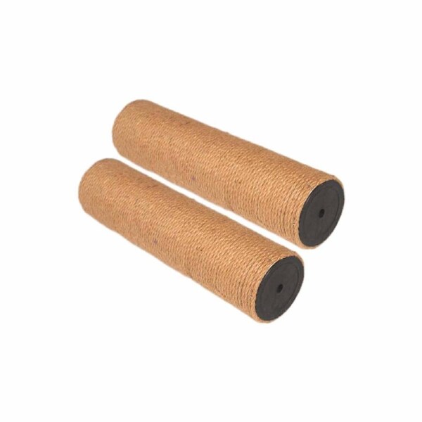 2pcs Sisal Cat Scratching Post Climbing Frame Replacement Pole for Cats Activity