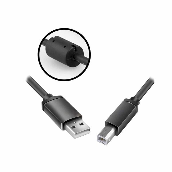 5M Universal USB Cable for Printer Brother Canon Dell Epson HP Male Type A to B