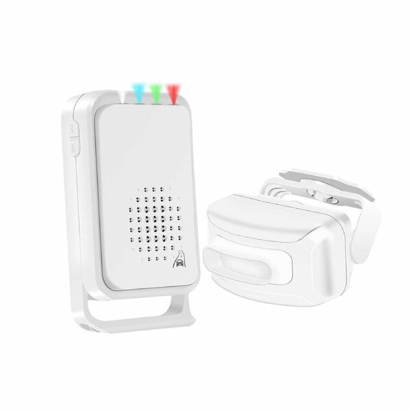 Security Wireless Driveway Alarm Outdoor Motion Sensor Detector Loud Long Range