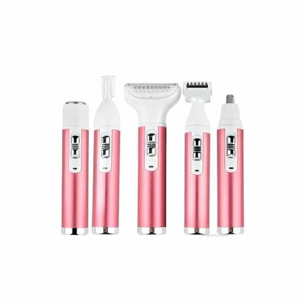 5 in1 Lady Electric Shaver Facial Hair Women Removal Bikini Epilator Leg Body