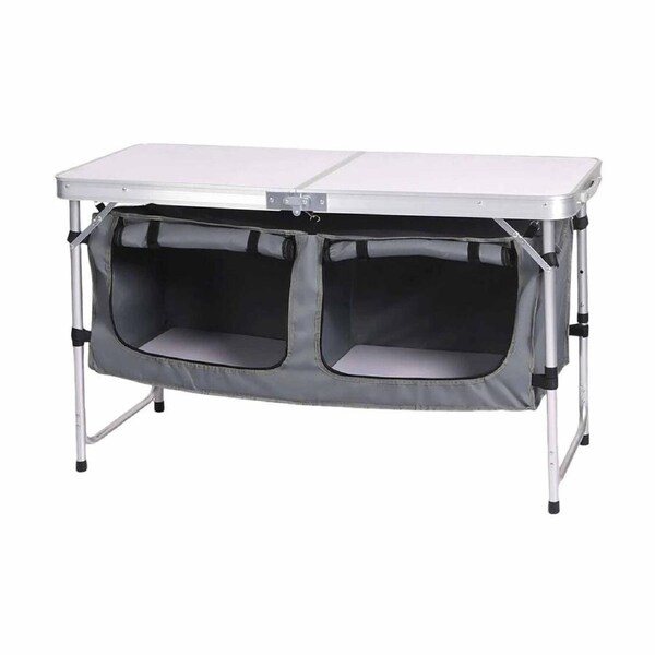 Folding Camping Table Picnic Outdoor Foldable Tables Aluminium Portable BBQ Desk