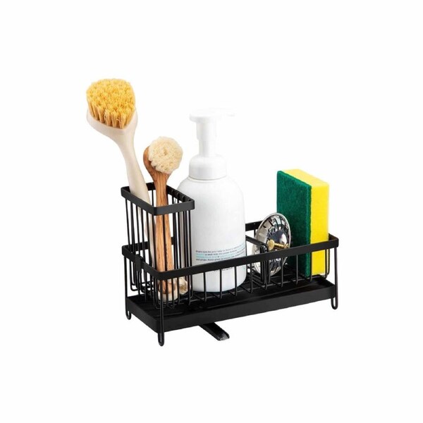 Kitchen Sink Organiser Sponge Holder Stainless Steel Washing Up Liquid Holder