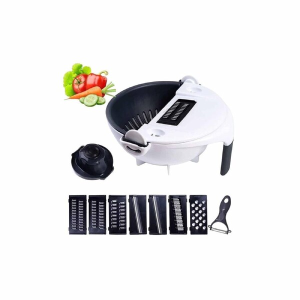 9IN1 Kitchen Cutter Assist Slicer Vegetable Potato Onion Carrot Grater Chopper