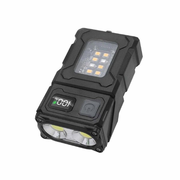 1500 Lumens Pocket LED Work Light Flashlight Type-C Rechargeable Compact Torch