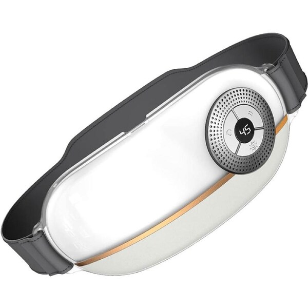 Nevenka Portable Cordless Heating Pad Electric Waist Belt Device 3 Heat Levels and 1 Vibration Modes Back or Belly Warm for Women