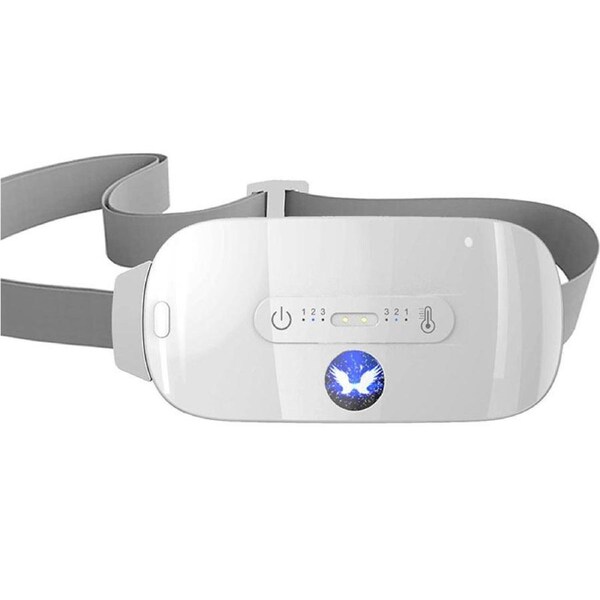 Nevenka Portable Cordless Heating Pad with 3 Levels of Heating and 3 Massage Modes for Women and Girls-White