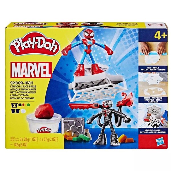 Play-Doh Marvel Spider-Man Launch and Splice Battle Set