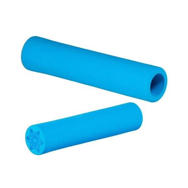 Supacaz Supalite Handlebar Grips Neon Blue - Blue Size -