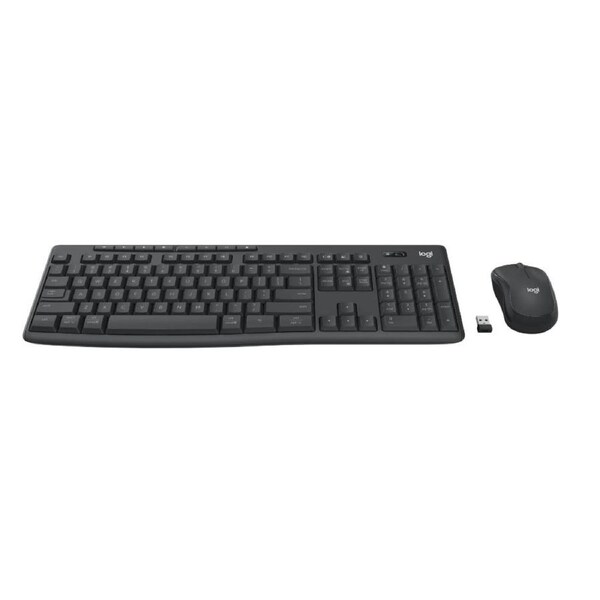 Logitech MK370 Wireless Keyboard and Mouse Combo for Business Silent Touch technology Smooth optical tracking 920-012083