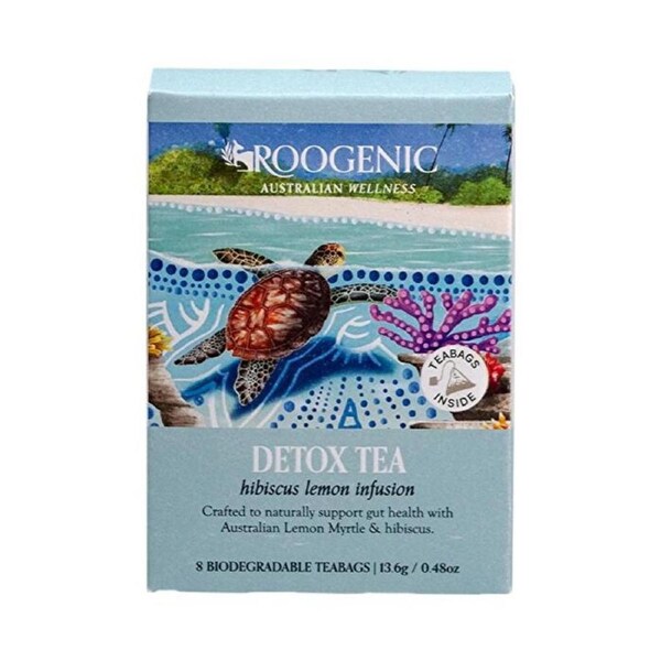 ROOTEA (tea only) Roogenic Detox Tea X 8 Tea Bags