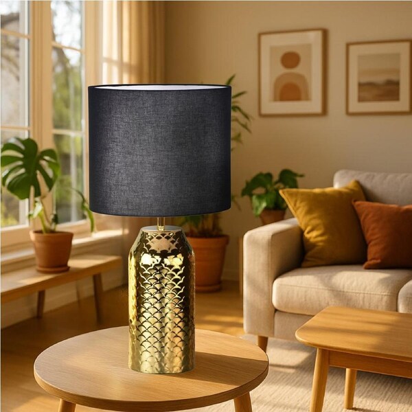Urban Style Helen Table Lamp Gold