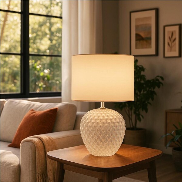 Urban Style Annie Table Lamp White