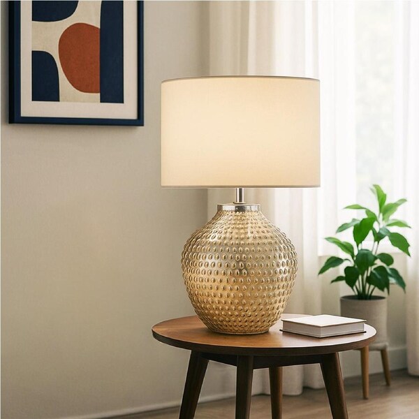Urban Style Cassie Table Lamp Cream