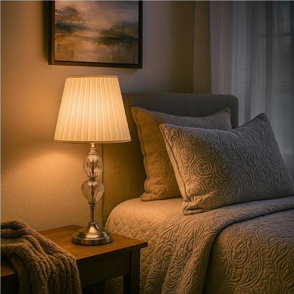 Urban Style Edith Table Lamp Grey