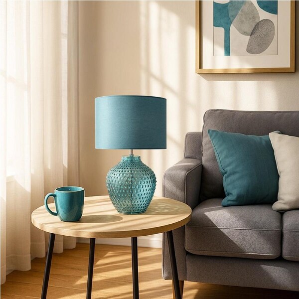 Urban Style Cassie Table Lamp Green