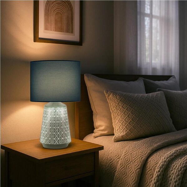 Urban Style Inga Table Lamp Green