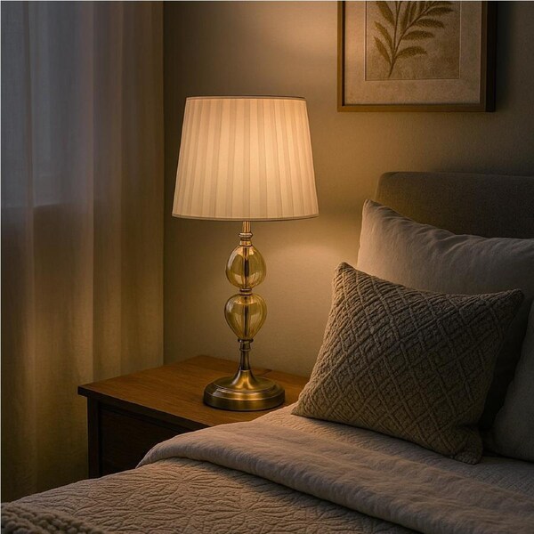 Urban Style Edith Table Lamp Cream