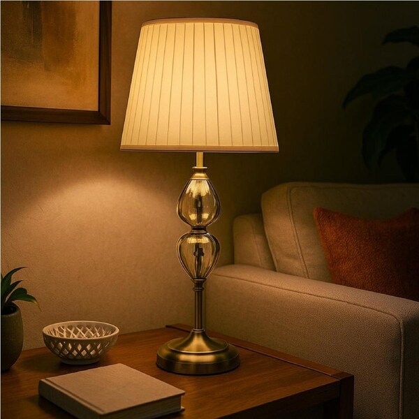Urban Style Edith Table Lamp White