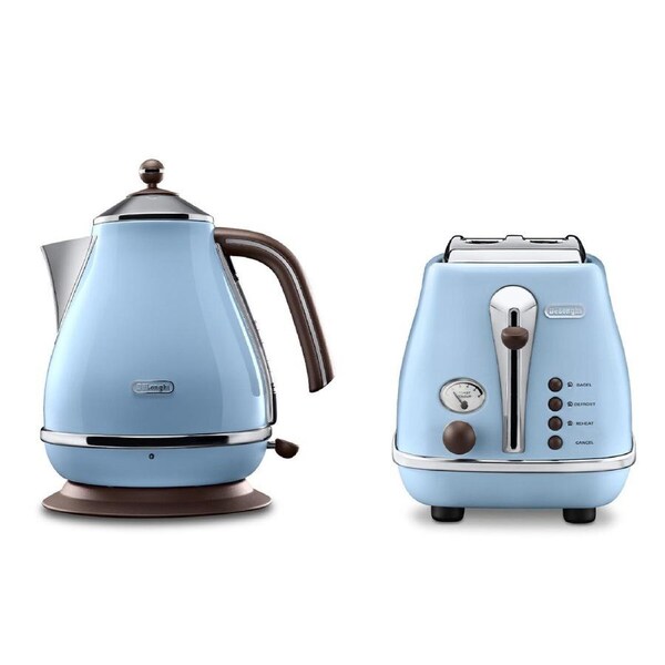 De'Longhi Icona Vintage Breakfast Pack Azure
