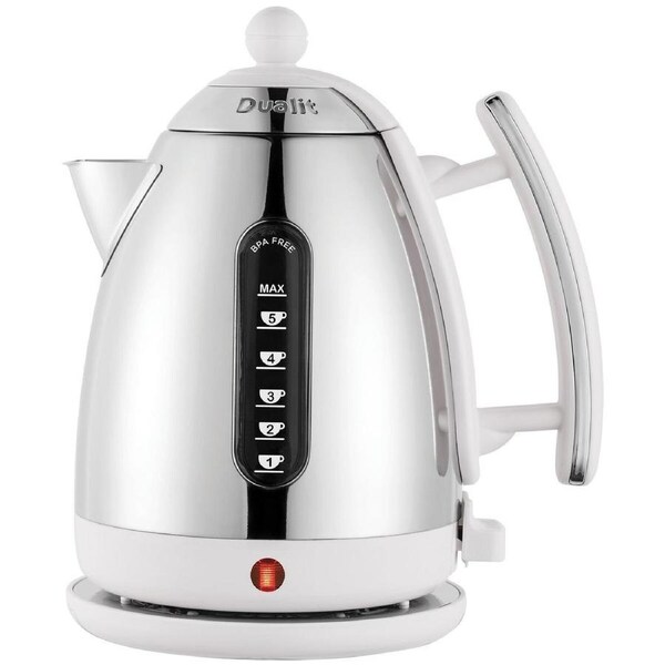 Dualit Jug Kettle Gloss White/Polished