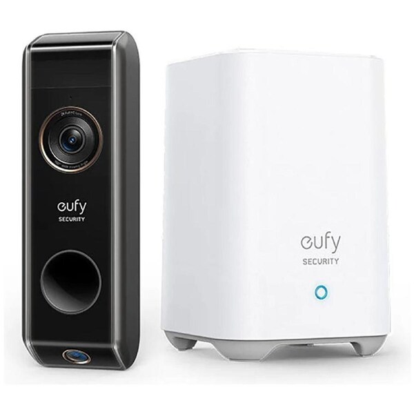 Eufy Dual Camera Doorbell with Homebase 2 Base Station