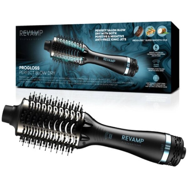 Homedics Revamp Progloss Perfect Blowdry Styling Brush