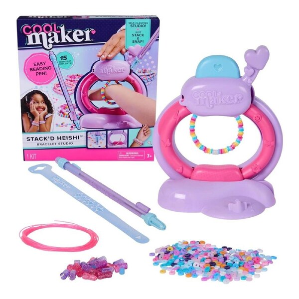 Cool Maker - Stack d Heishi Studio Bracelet Making Kit for Kids
