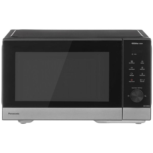 Panasonic 29Ltr 1000-Watt Inverter Microwave Black with Stainless Steel Trim-