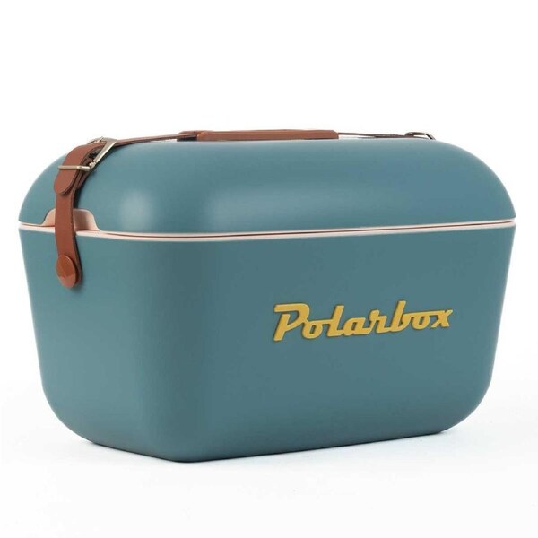 Polarbox Classic 12L Cooler Marine with Mustard Logo