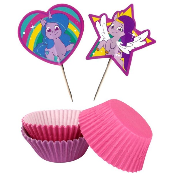 My Little Pony Tell Your Tale Cupcake Decorating Kit (Pack of 24)