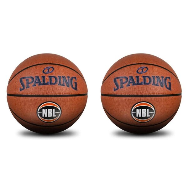 2PK Spalding NBL Team Series Indoor/Outdoor Basketball - Melbourne United Size 7