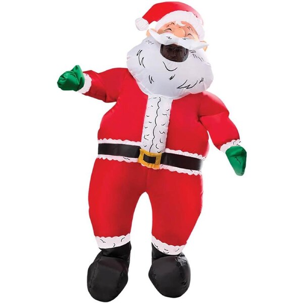 Santa Inflatable Adult Christmas Costume