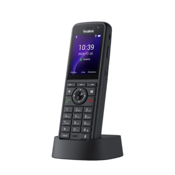 Yealink AX86R Rugged Wi-Fi IP Phone, 2.4' Color Display, IP67 Rated, HD Audio, Bluetooth 5.0, Wi-Fi 6, 13h Talk Time, 4 SIP Accounts, Type-C Charging