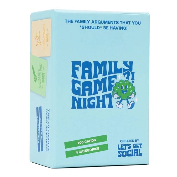 Lets Get Social Family Game Night