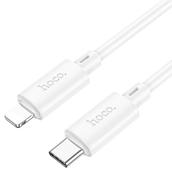 Hoco X88 Gratified charging cable USB-A to iPhone, iPad - White