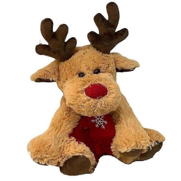 Elk doll plush toy Christmas deer doll doll girls and children gifts for children Christmas gifts