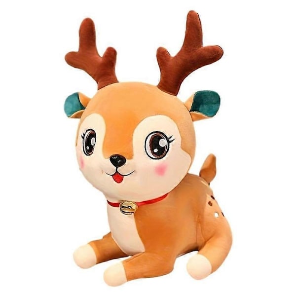 Christmas Deer Plush Toy Doll Creative Christmas Decorative Doll Ornament