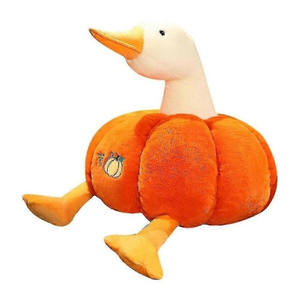 Duck Doll Cute Pumpkin Duck Doll Plush Toy Big White Duck Doll Girl Sleeping Pillow Gift