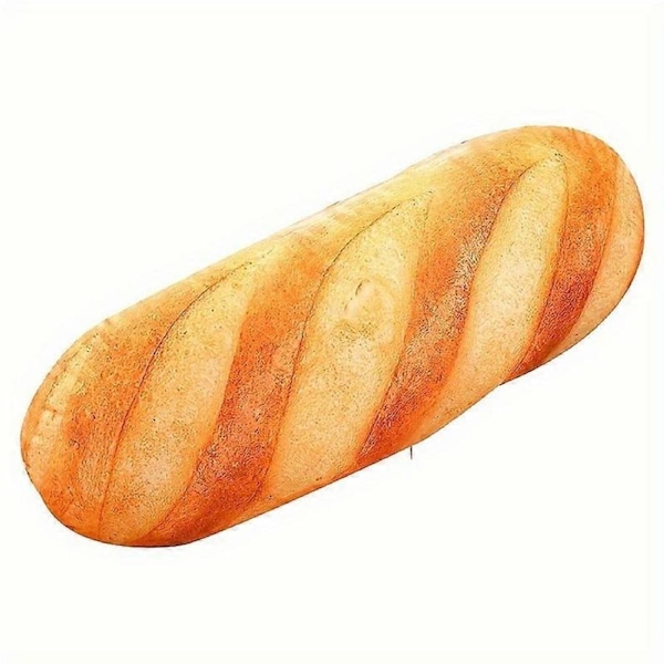 Creative Simulation Long Butter Bread Pillow Funny French Toast Plush Toy Cushion Printed Bread Doll