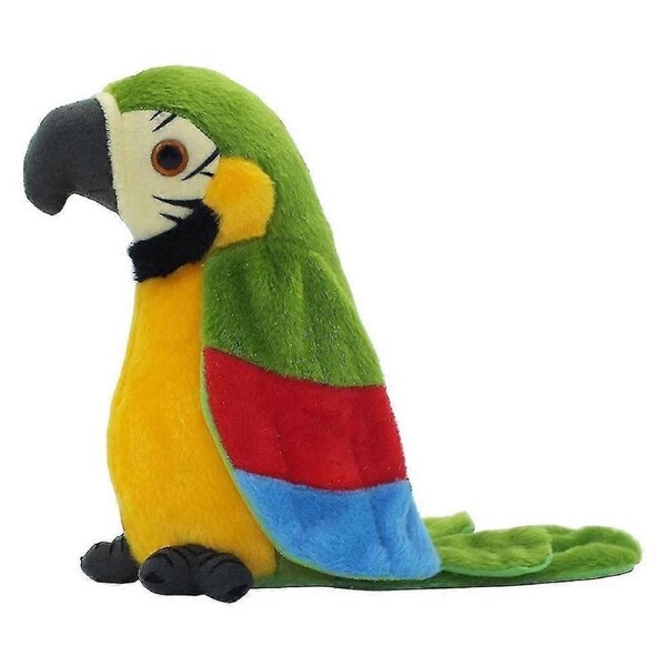 Plush Toy Talking Parrot Repeats What You Say Plush Animal Toy Electronic Parrot Toy Plush Toy Parrot Toys