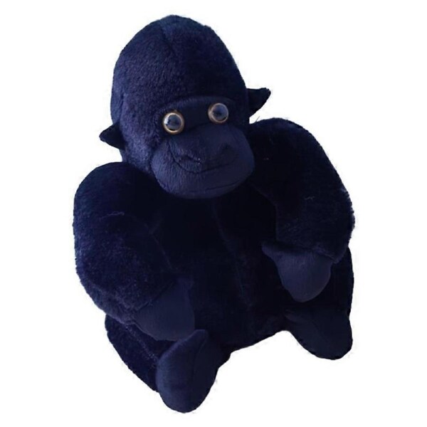 Gorilla plush toy doll simulated black King Kong doll as a gift for boys