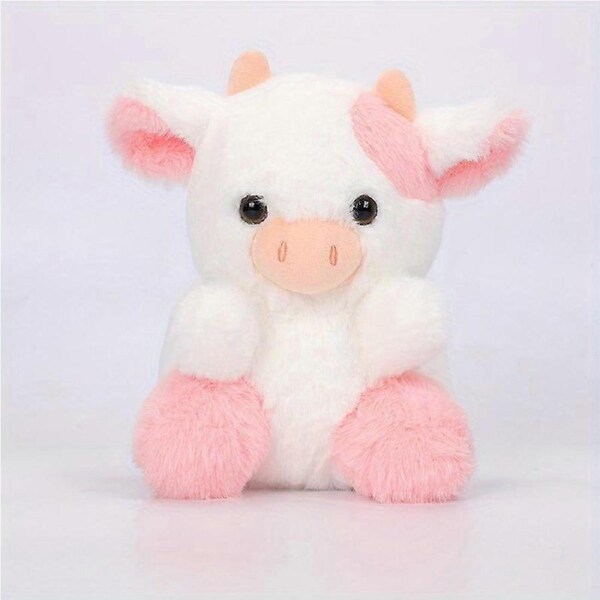 Cow plush toy cute strawberry cow doll